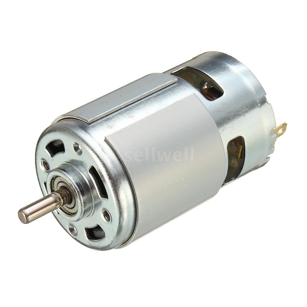 Vòng bi động cơ 775 DC 12V-36V 3500-9000RPM với mô-men lớn có tiếng ồn thấp phụ kiện cho mô tơ điện DC