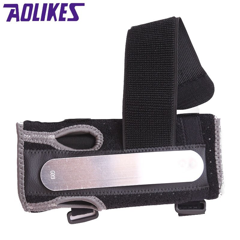 Nẹp cố định khớp cổ tay AOLIKES A-1680 cao cấp thoáng khí có thanh hợp kim nhôm chắc chắn metal plate support wrist