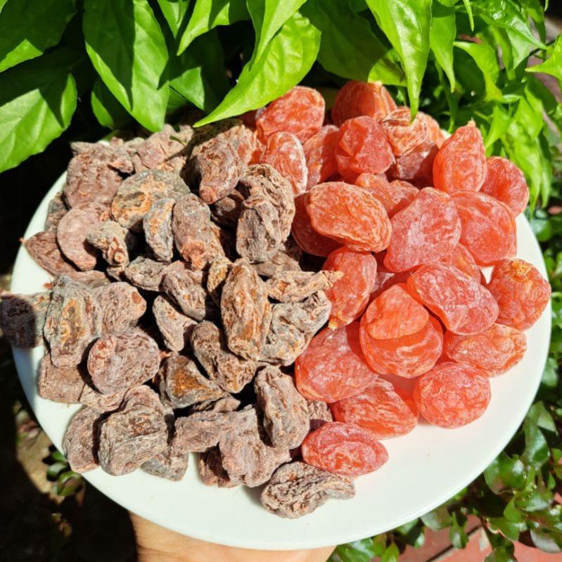 500gr Mix 2 vị : Xí Muội Thịt- Ô Mai Đào Hồng Chua Ngọt - #FREESHIP ĐƠN TỪ 50K