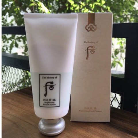 Tuýp sữa rửa mặt whoo trắng Brightening cleansing Foam 40ml- 𝑬𝑩𝑰𝑺𝑼 𝑪𝑶𝑺𝑴𝑬𝑻𝑰𝑪
