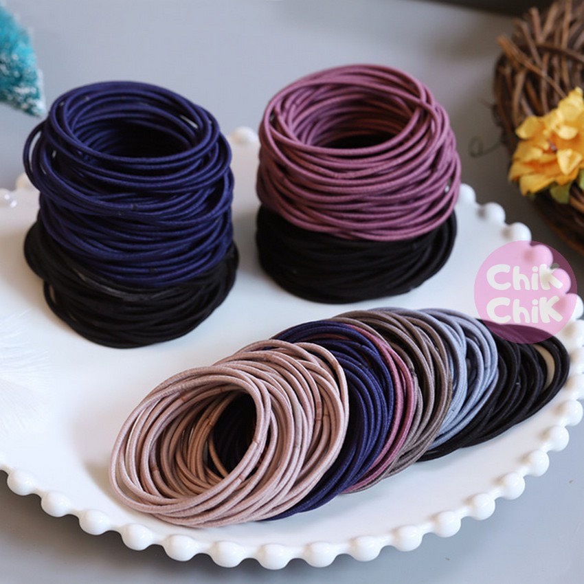 Quà tặng cho các nàng nè_GIFT dây buộc tóc chun co dãn cực tốt