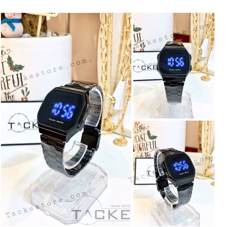 Đồng hồ nam nữ casio touch watch cảm ứng màn hình điện tử, màn hình tráng gương, chất liệu cao cấp, dây không gỉ. | BigBuy360 - bigbuy360.vn