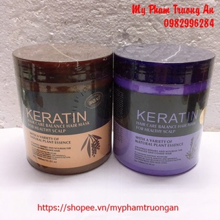 combo Kem ủ tóc Keratin- Luxury Hair Mask 1000ml