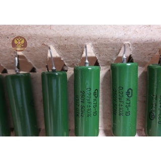 Tụ  dầu Nga 0,22uf 250v