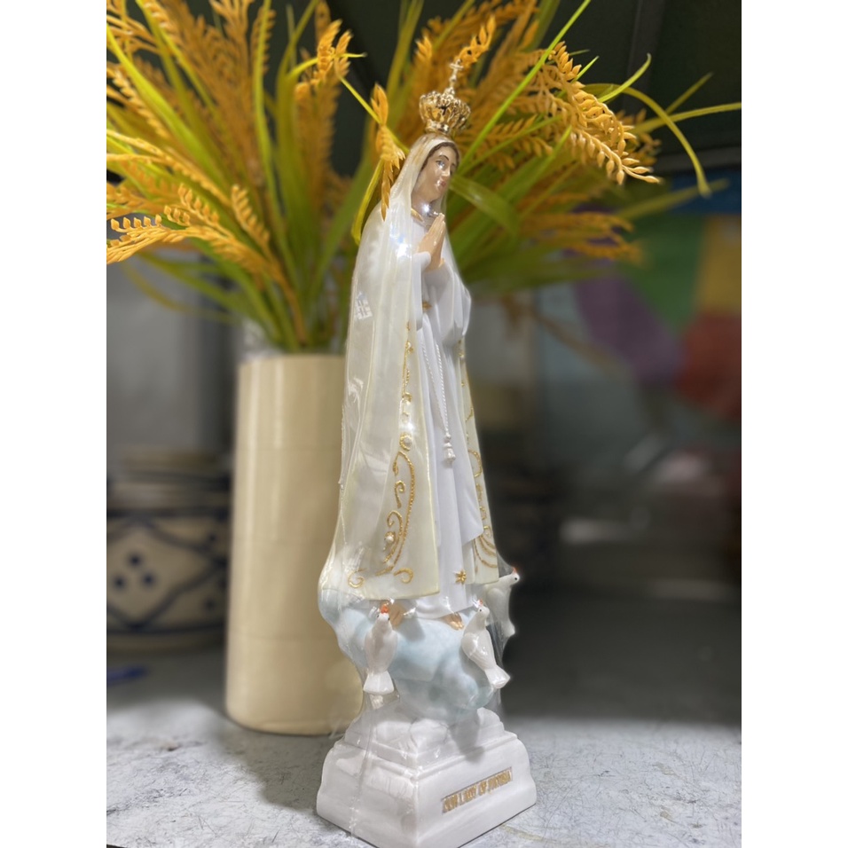 Tượng công giáo - Mẹ Fatima Mẫu Ý cao cấp 30cm