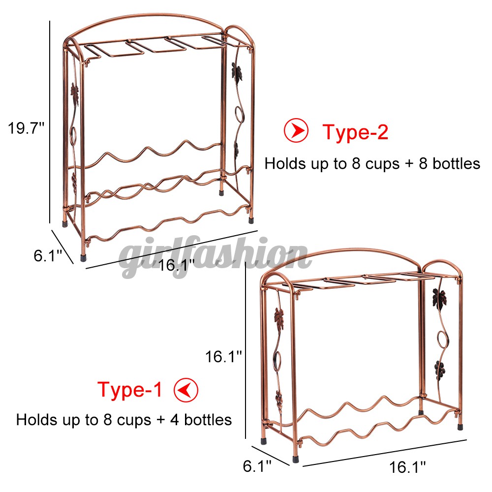 Giá Treo Ly Rượu Bằng Sắt Tiện Dụng