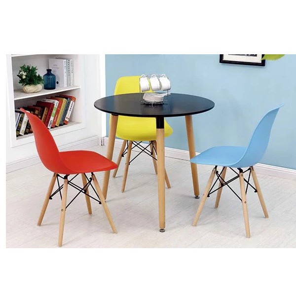 Bàn tròn cafe - Văn phòng Eames DK 60cm 3 chân | BigBuy360 - bigbuy360.vn