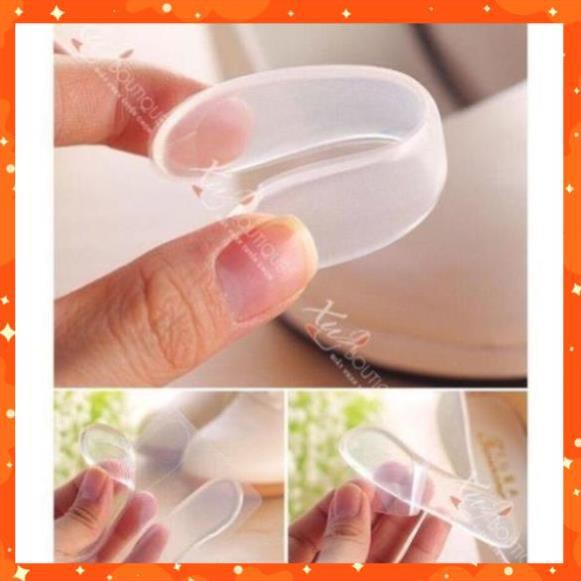 Set 2 miếng lót giày silicon, chống trầy gót sau và chống tuột gót - lót gót giày silicon