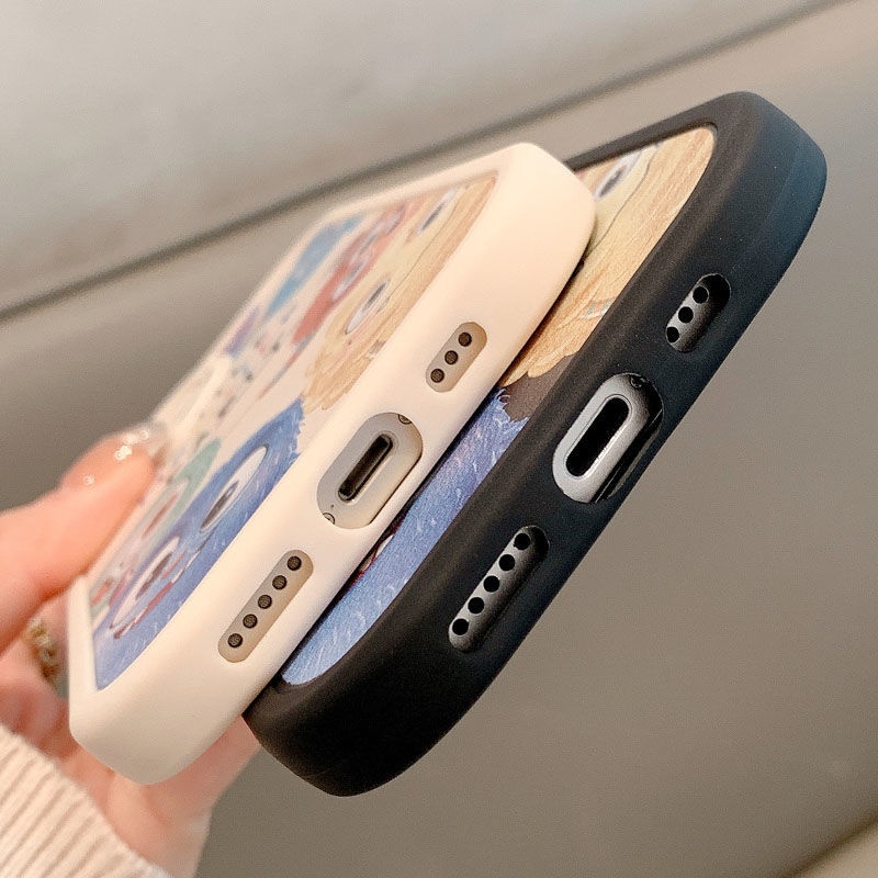 Ốp Điện Thoại Họa Tiết Quái Vật Hoạt Hình Cho IPhone 12 13 11 Pro Max X Xs Max Xr 7 8 Plus Xgs1
