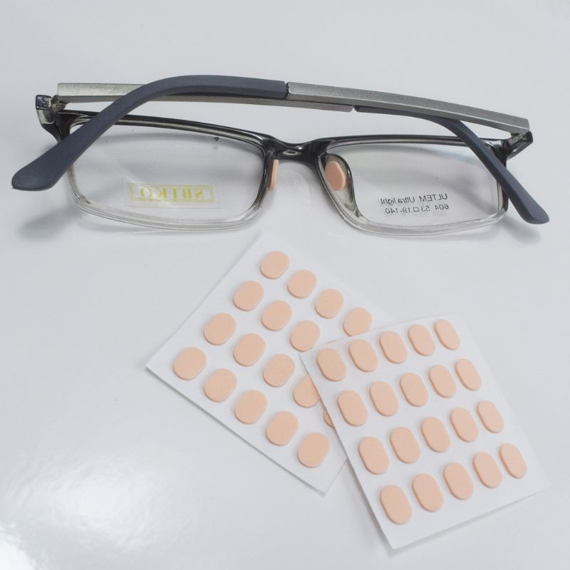 Set 12 Cặp Đệm Mũi Bằng Xốp EVA Mềm Tự Dính Gắn Mắt Kính