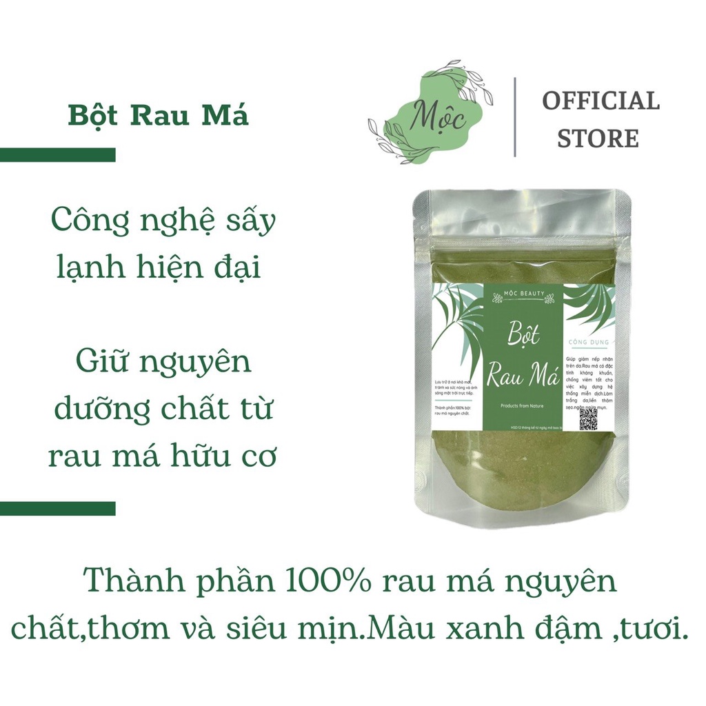 1kg bột rau má nguyên chất