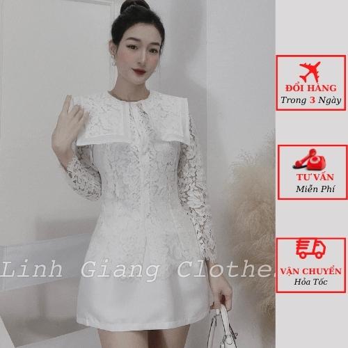 Áo sơ mi ren nữ tiểu thư dài tay ulzzang Hàn Quốc yolo fashion
