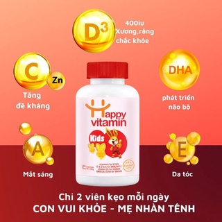 Kẹo dẻo happy vitamin kids
