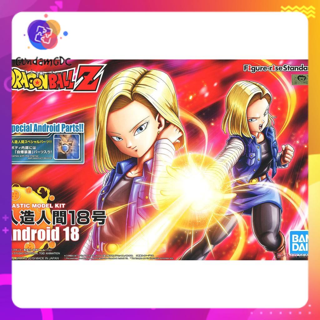 Mô hình lắp ráp Figure-rise Standard Android No.18  Bandai - Dragonball Z