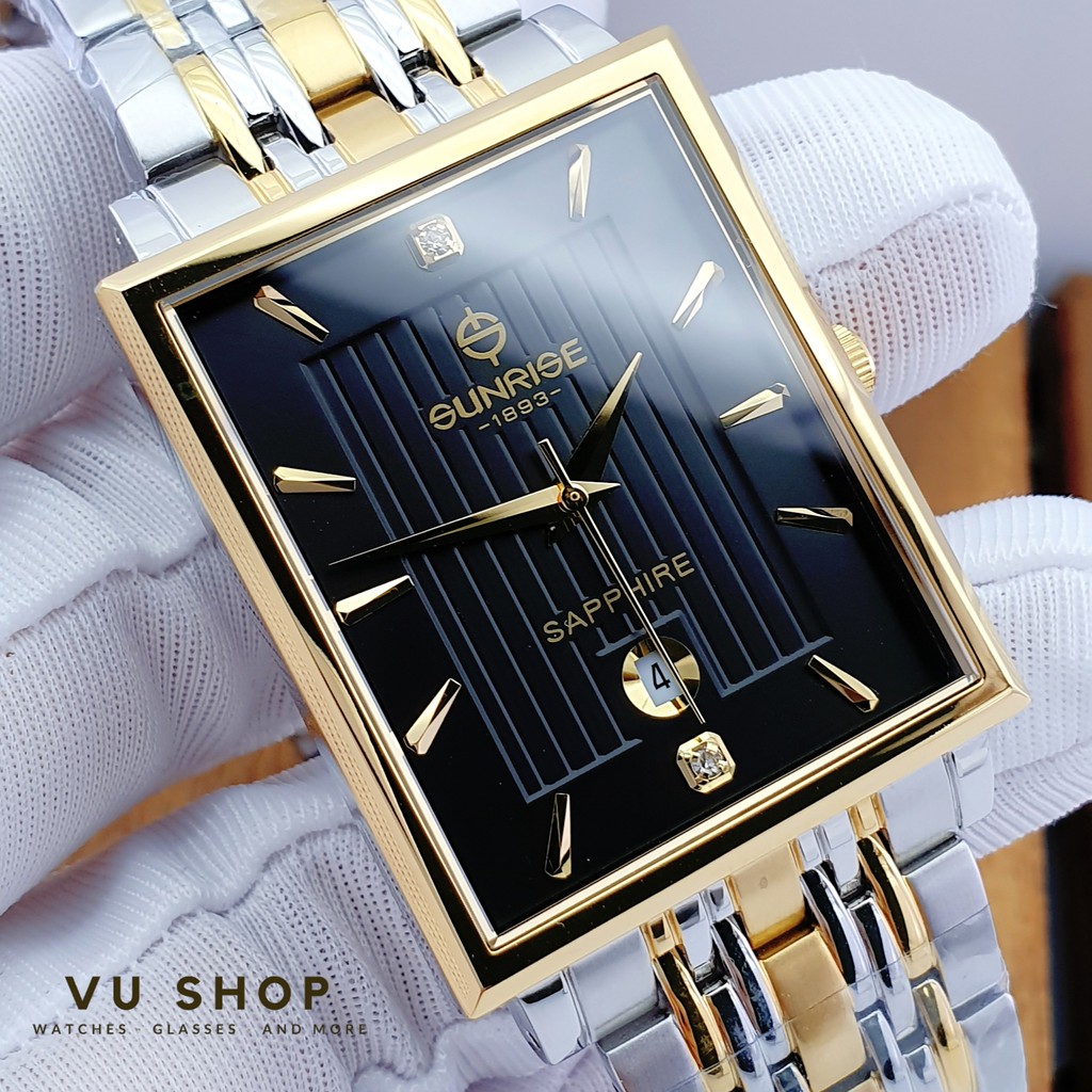 Đồng hồ nam SUNRISE 1190SA - Kính Sapphire