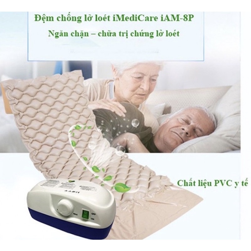 Đệm Hơi Chống Loét - Nệm Hơi Chống Loét Imedicare IAM-8P - Singapore