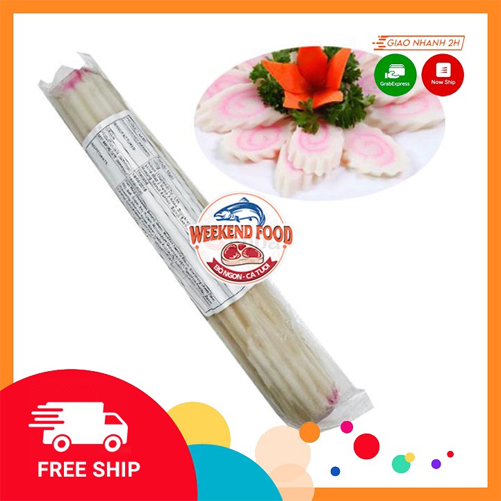 GIAO HỎA TỐC TPHCM - Chả cá xoắn Naruto Maki thường - và cao cấp 160 gram