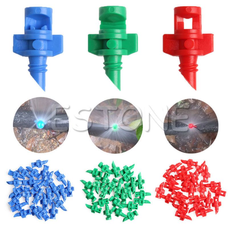 Nụ Hôn 25 Cái 180°Vòi Phun Cho Máy Phun Nước Thủy Canh