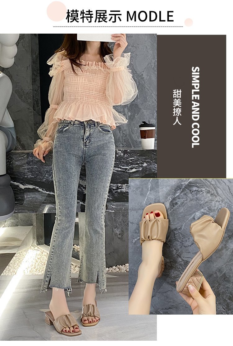 [ Mã 66CBSALE giảm 30K đơn 200K] Dép Cao Gót Phong Cách Thời Trang Hàn Quốc | BigBuy360 - bigbuy360.vn