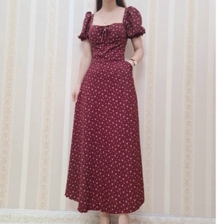Đầm hoa nhí cúp ngực