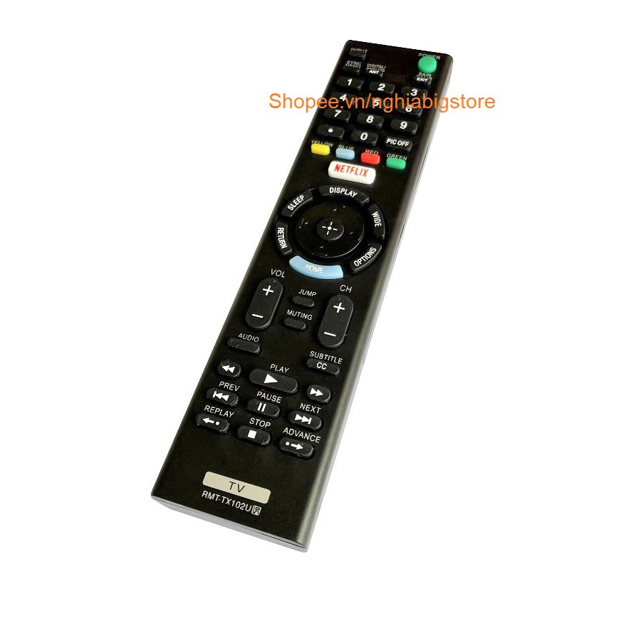 Remote Điều Khiển Tivi SONY, Internet Smart TV RMT-TX102U