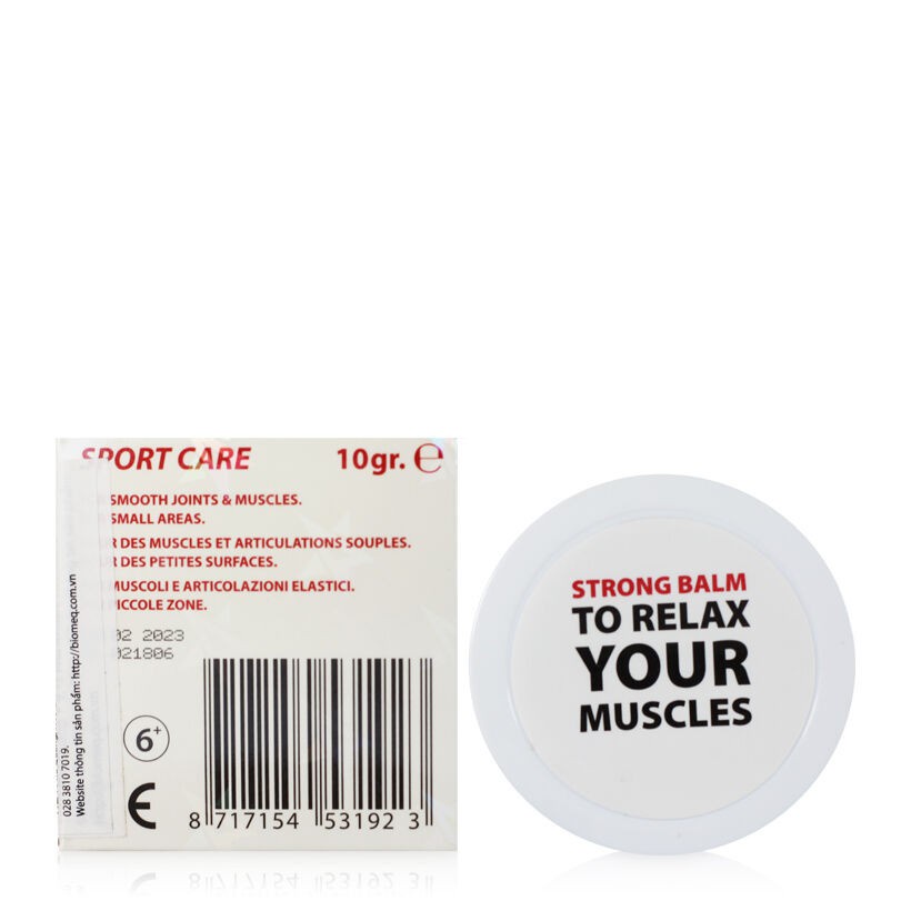 Cao trắng xoa bóp STARBALM 25G dùng trong và sau khi chơi thể thao