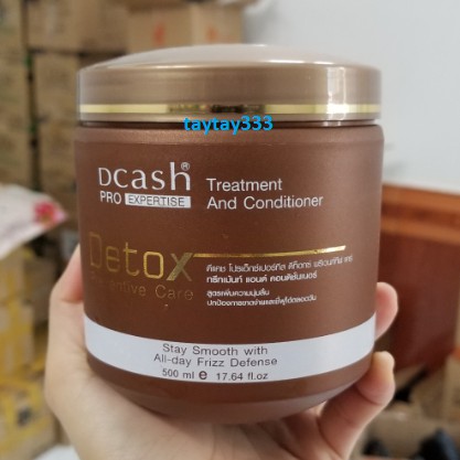 Kem ủ tóc Dcash Detox 500ml