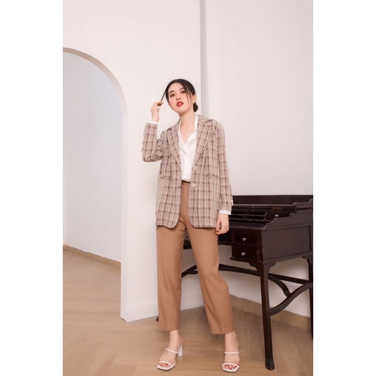 SISTERSISTER - ÁO SS BLAZER phom rộng