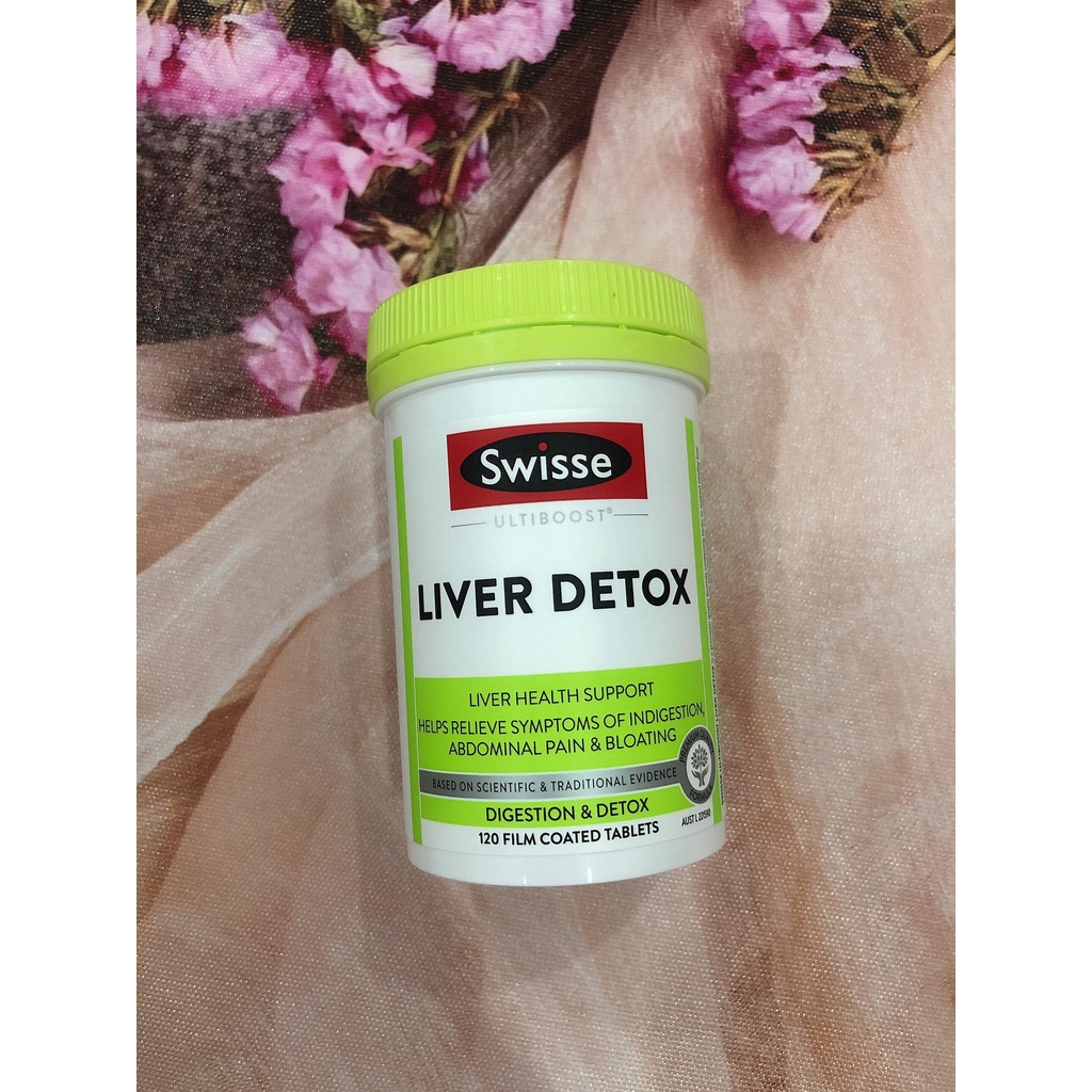 Viên uống thải độc gan Swisse Liver Detox
