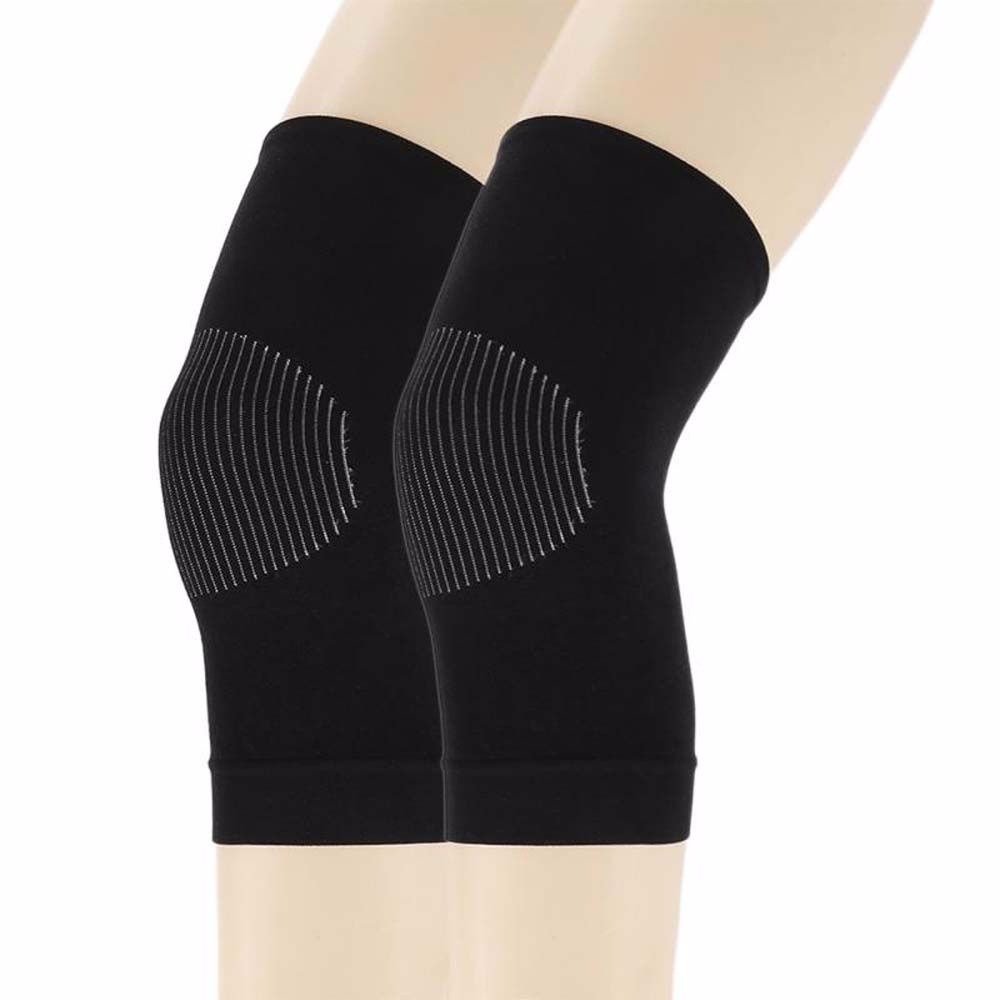 Cặp đệm bảo vệ đầu gối bằng nylon giữ ấm chống trượt nhiều màu tùy chọn