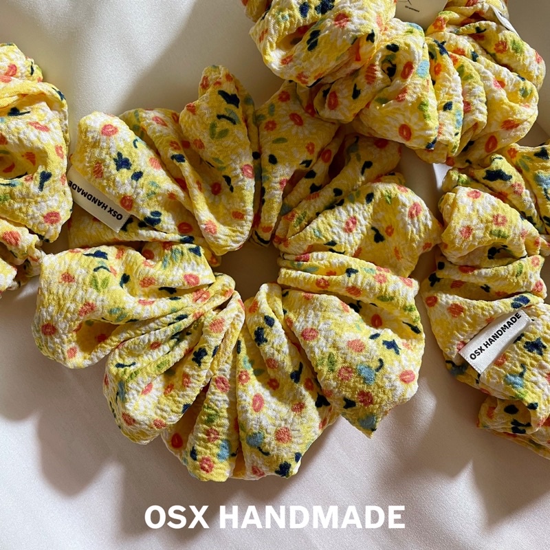 Summer Scrunchie - Dây cột tóc handmade ảnh thật shop chụp