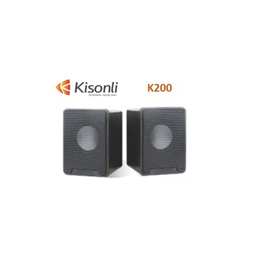 Loa 2.0 Kisonli K200 - Jack 3.5mm và USB