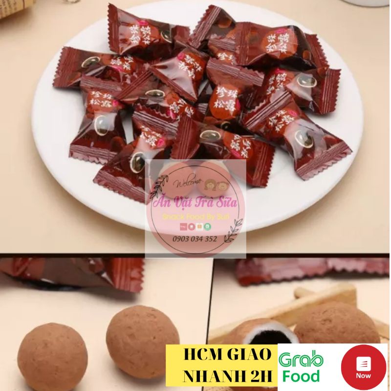 Kẹo Trà Sữa Trân Châu Đường Đen - Đồ Ăn Vặt Snackfoodbysuri