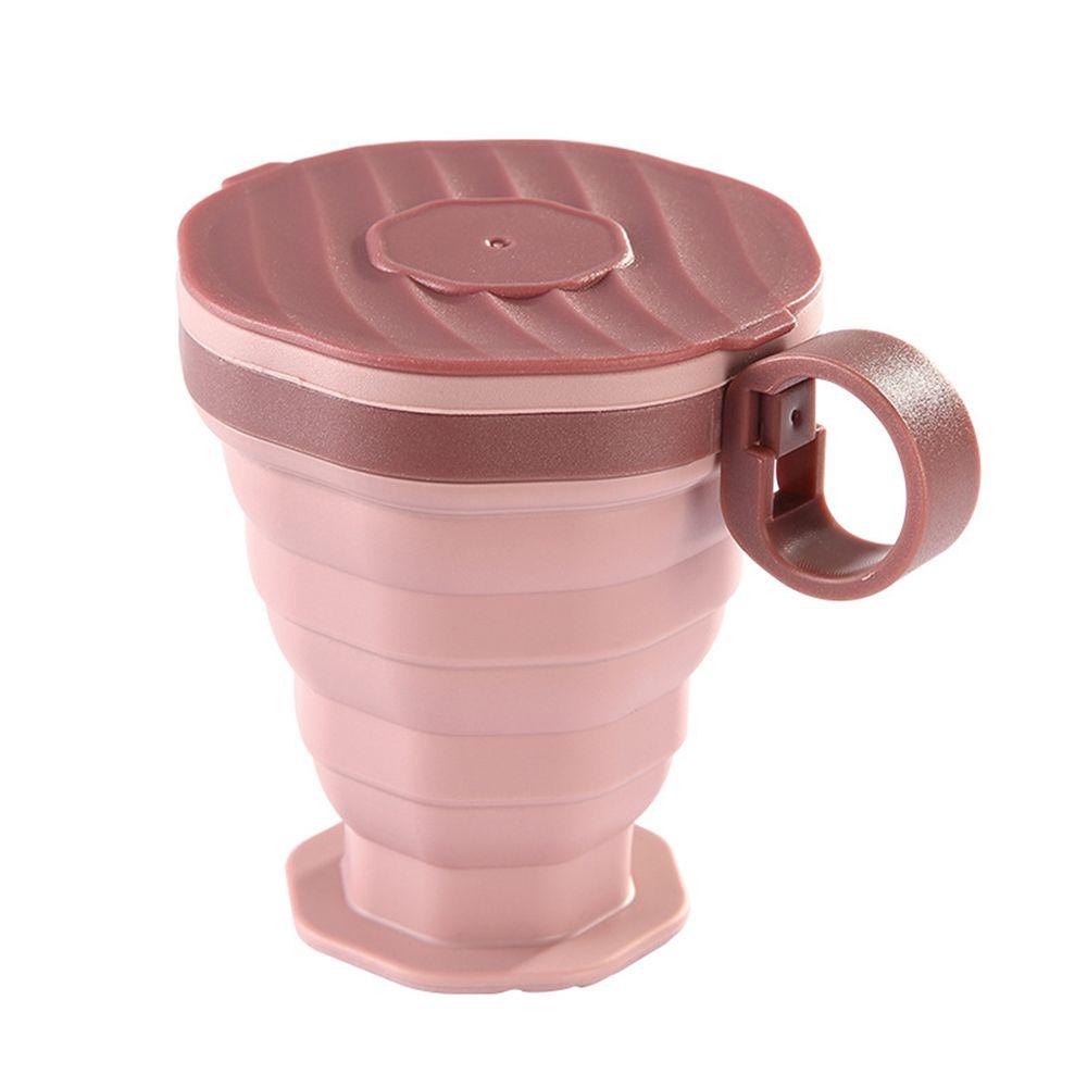 Cốc Uống Nước Silicone 220ml Có Thể Gấp Gọn Tiện Lợi Du Lịch