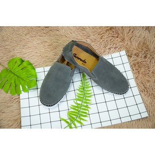 Giày lười vải, giày lười thời trang, giày lười du lịch, giày lười nam da lộn, giày lười Sanvado, CS-4446