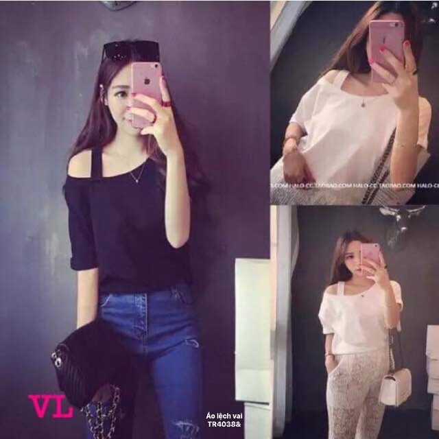 Áo dây lệch vai (BK)