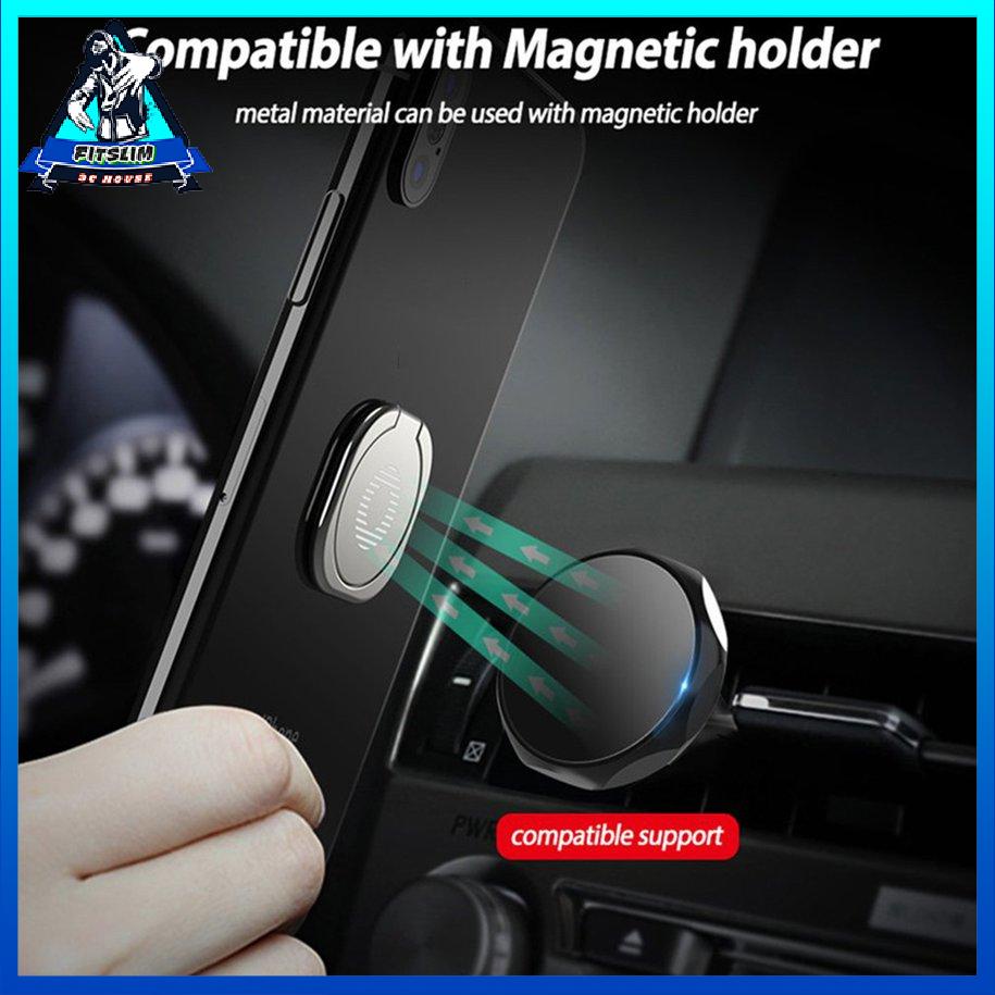 Giá đỡ đeo nhẫn ngón tay Giá đỡ điện thoại đa năng Gắn khóa điện thoại hình tròn siêu mỏng [8/12]