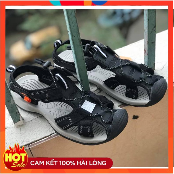 Sandals rọ ,bịt mũi,dép da, dép nam cao cấp không hôi chân, êm mềm thoáng mát