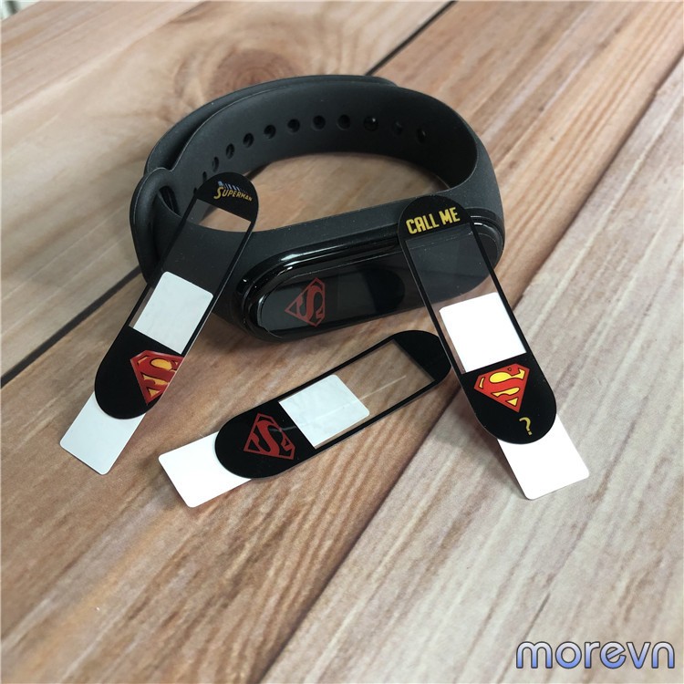 Dán hình Miband 4 (Link 2), Dán họa tiết tổng hợp mi band 4