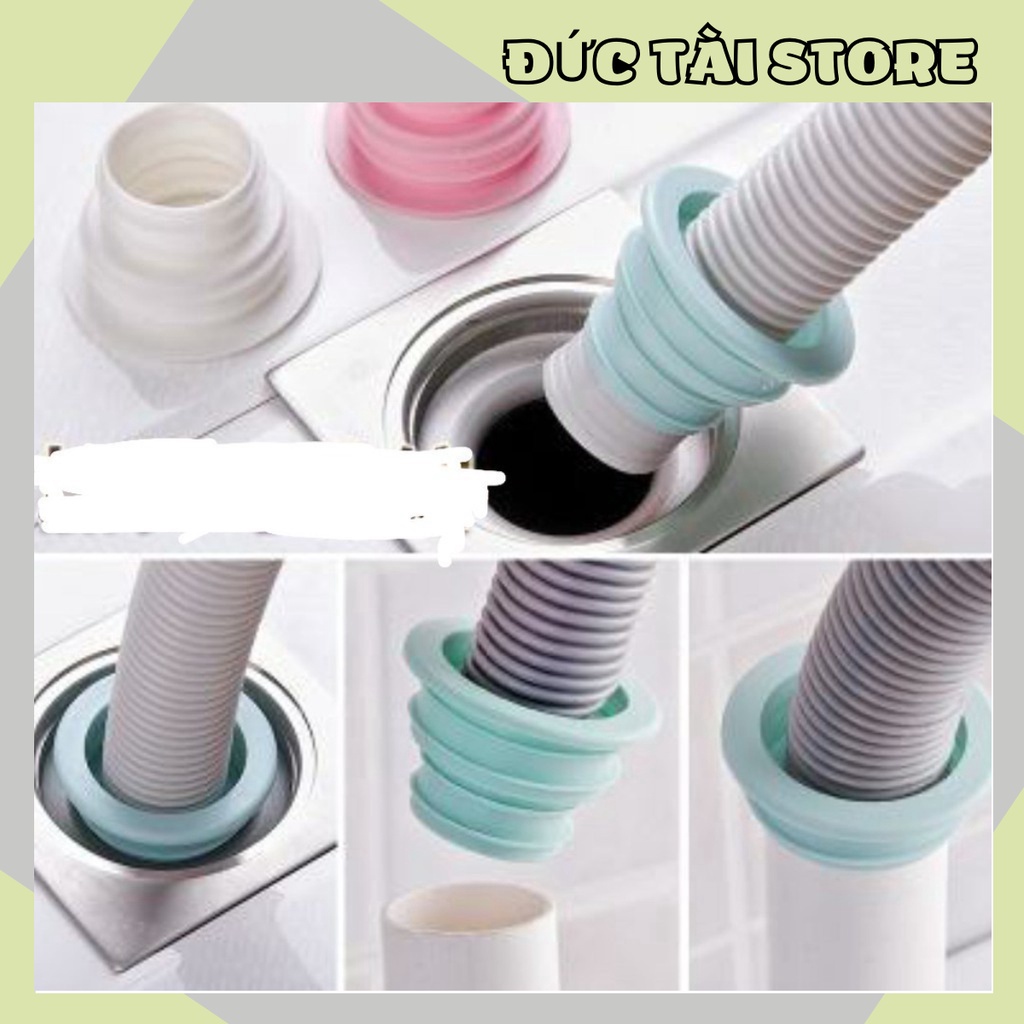 [Ngăn mùi cống] Van bịt kín đầu ống thoát nước sàn, nước máy giặt phòng tắm, nhà bếp 88199 ĐỨC TÀI STORE