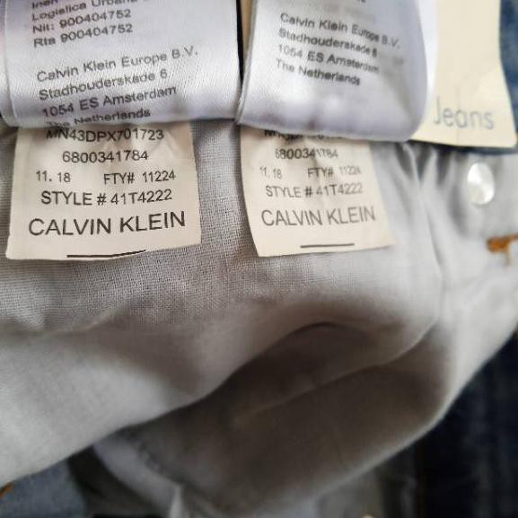 Quần Jean Dài Chính Hãng Calvin Klein Thời Trang Cá Tính