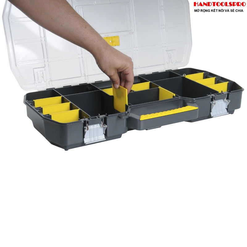 Thùng đồ nghề có khay đựng phụ kiện 67 x 32,3 x 25,1 cm Stanley 1-97-514