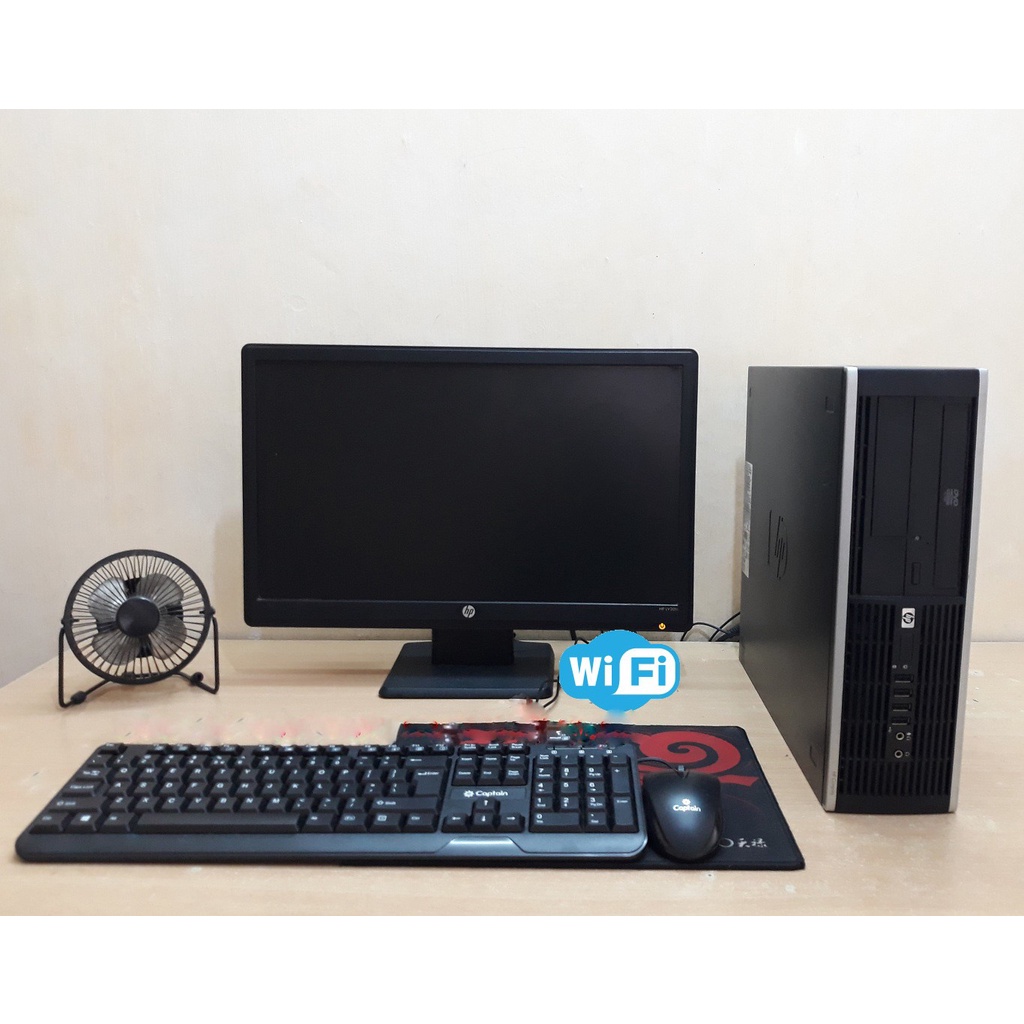 Bộ PC đồng bộ HP bền bỉ và mượt mà cho VP, học tập