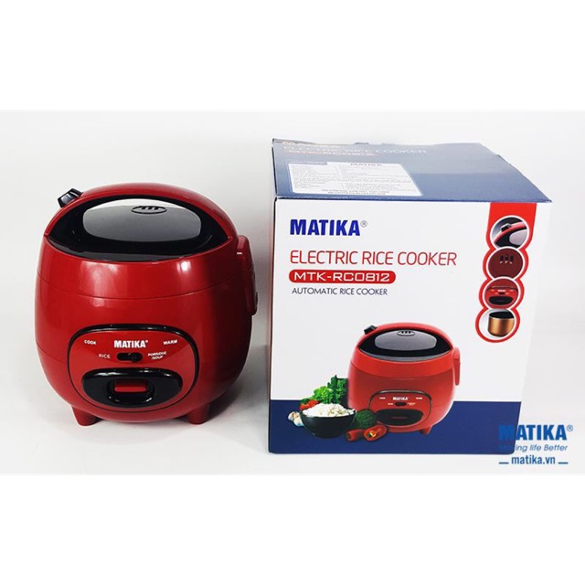 Nồi cơm mini matika MTK-RC0812