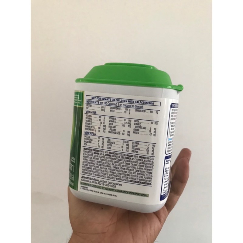 [ Ship air] Sữa similac organic 658g