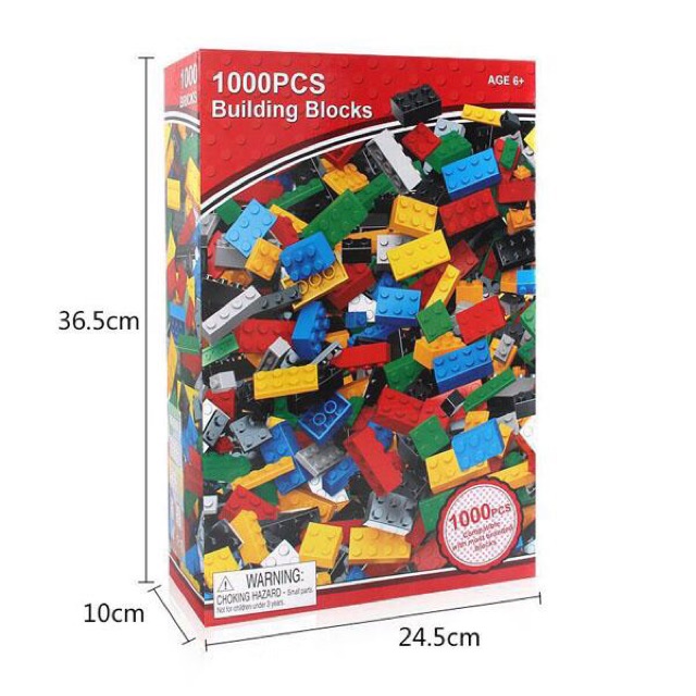 Bộ Lego Xếp Hình 1000 Mảnh_ Nhựa ABS Cao Cấp