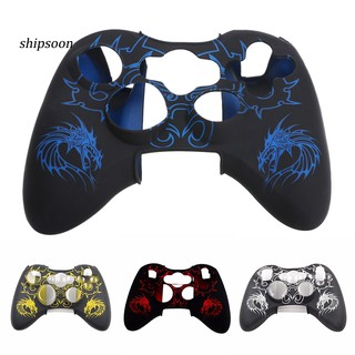 Khung ốp tay cầm điều khiển chơi game chất liệu silicon mềm chuyên dụng cho Microsoft Xbox 360