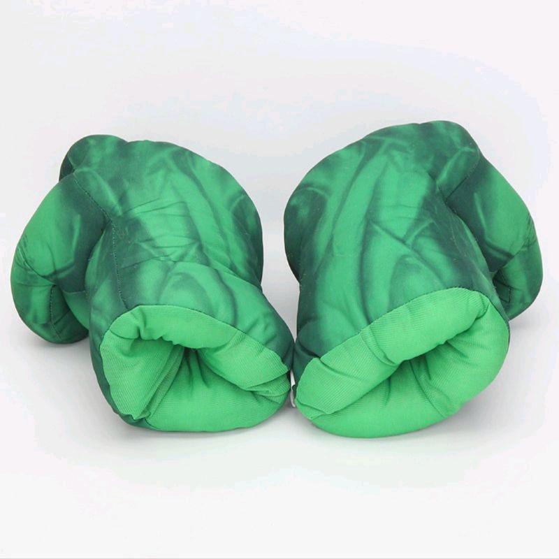 Găng Tay Người Khổng Lồ Xanh Hulk, Găng Tay Siêu Anh Hùng Marvel Dành Cho Trẻ Em Và Người Lớn
