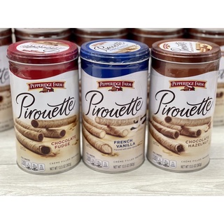 Bánh Ống Pirouette Nhân vani/ socola/ socola hạt phỉ hàng Mỹ 382gr