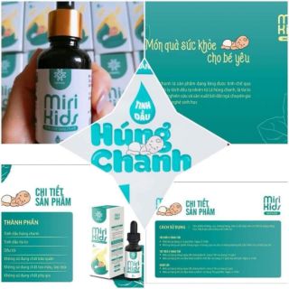 DẦU HÚNG CHANH MitriKids